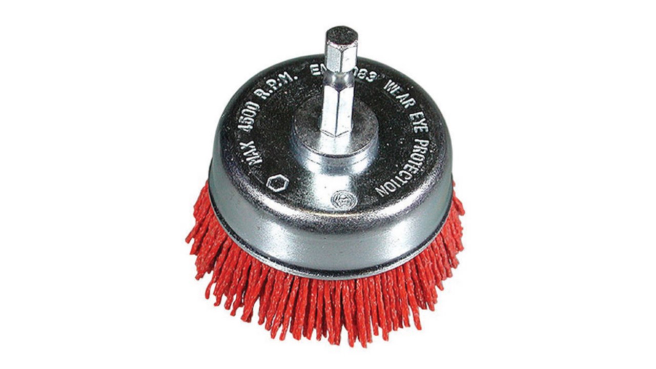 Topfbürste 75mm - Schleifnylon fein