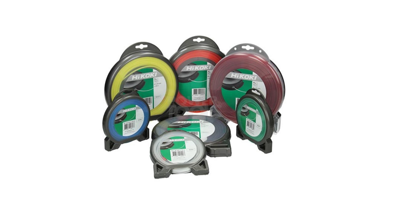 HIKOKI Nylon Fäden Rund 2.0 MM Grün L=15M