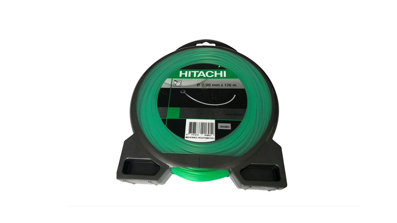 HIKOKI Nylon Fäden Spiralförmig  2.0 MM Grün L=126M