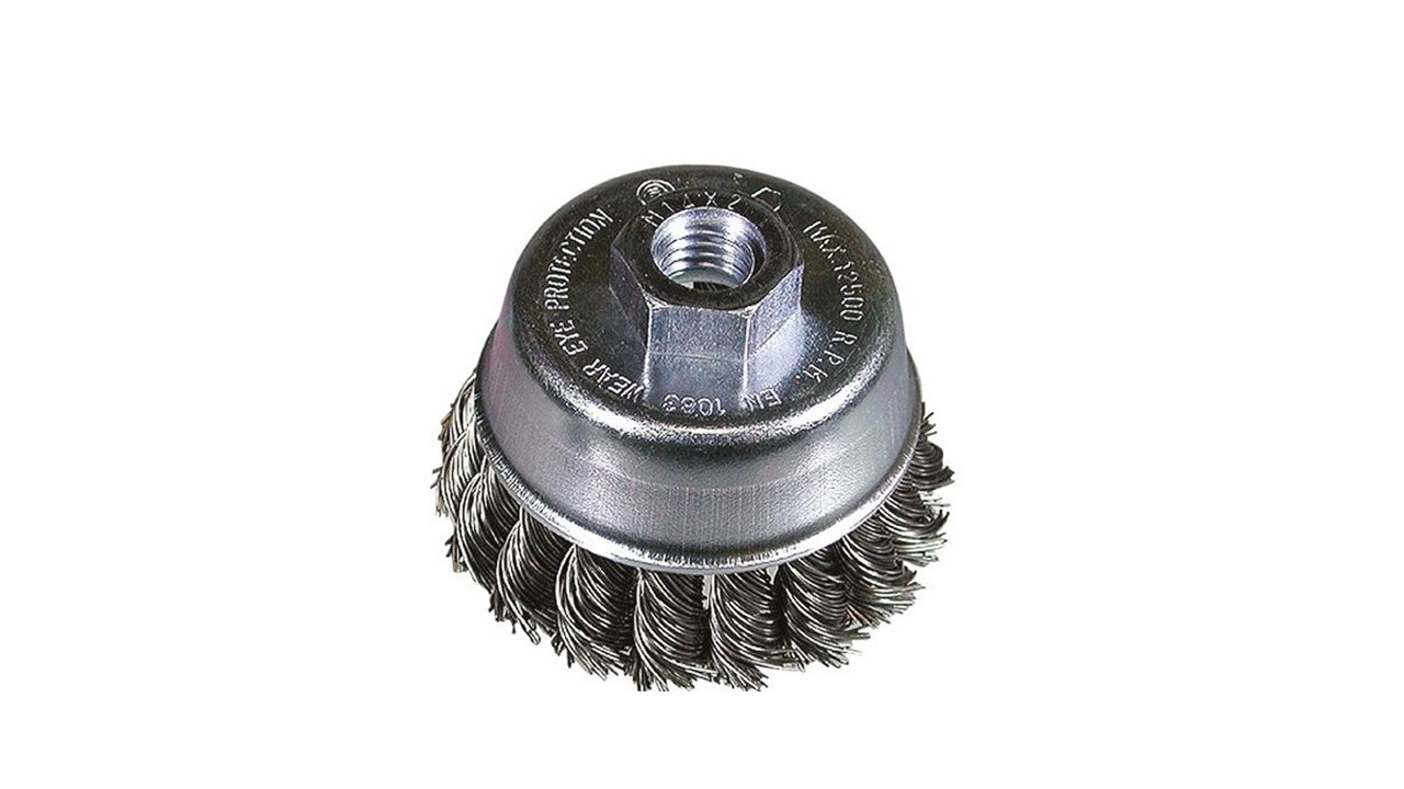 Topfbürste 100x 25 x M14 / Stahl
