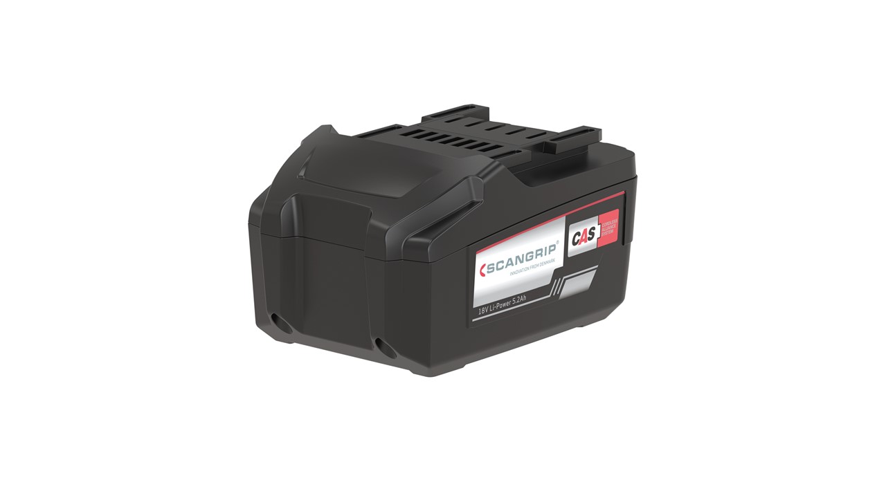 CAS BATTERY 18V LI-POWER 5,2Ah 