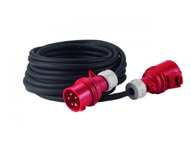 Drehstrom - Verlängerungskabel 25m/H07RN-F5G1,5
