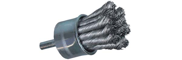 Pinselbürste 20mm - gezopft - Draht 0,26 mm