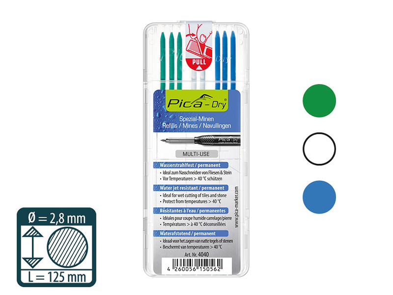 Pica Dry Ersatz-Minen - 4040 - 