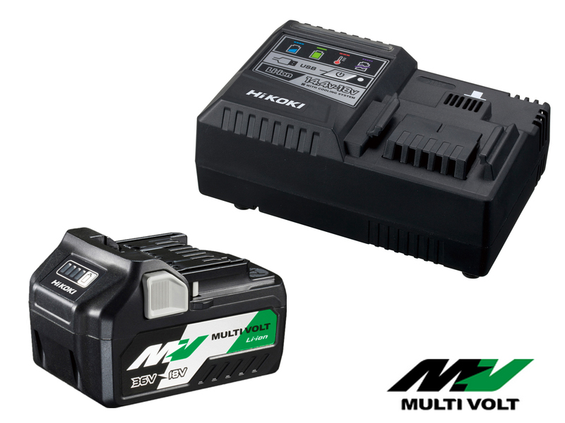 HIKOKI Booster Pack 1x BSL36A18 + 1x UC18YSL3
