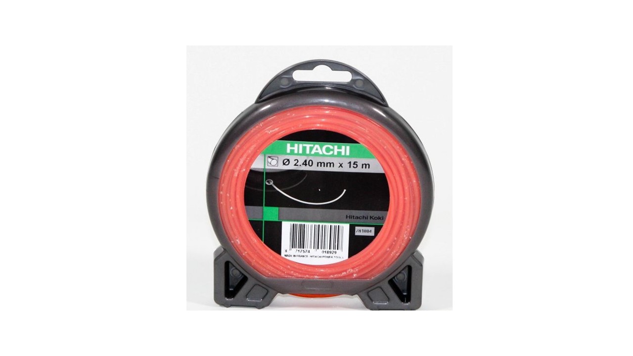 HIKOKI Nylonfaden 2,4mm orange 15m